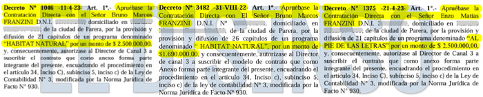 Contratos primos Hernán Parodi - El Disenso