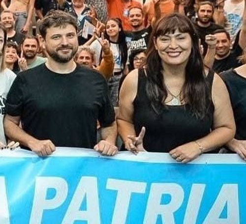 Fernanda Miño y Juán Grabois del Frente Patria Grande - El Disenso
