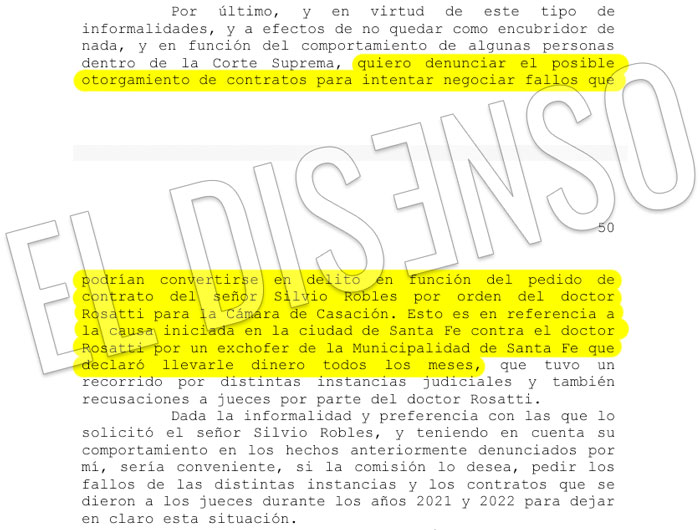 Comisión de Juicio Político - Transcripción taquigráfica Daniel Marchi 9 de mayo de 2023 - El Disenso