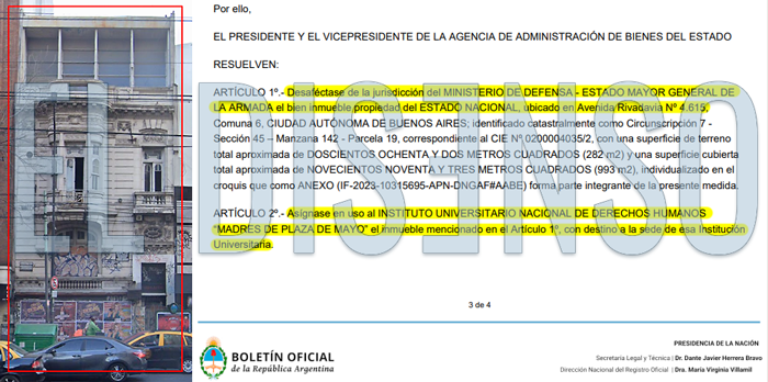 Desafectación inmueble Armada para la UNMA - El Disenso