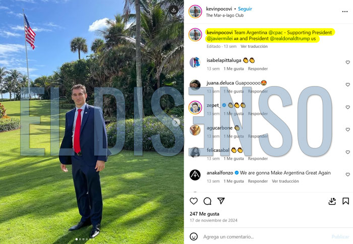 Kevin Pocovi en Mar a Lago - El Disenso