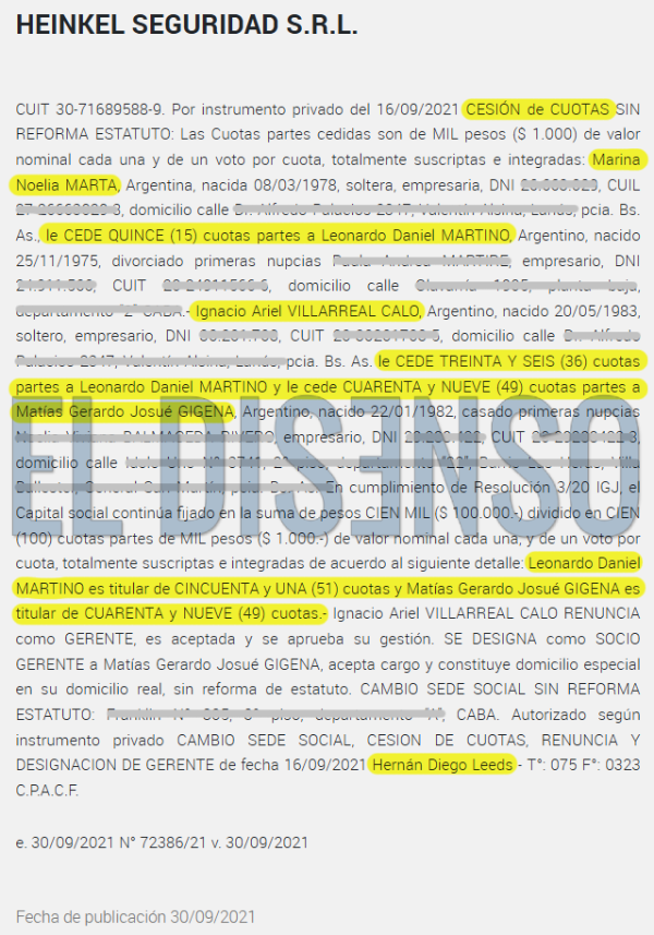 El empleado de los Menem le cede al empresa a los empleados de Hazaff - El Disenso
