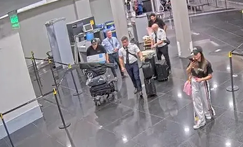 El ingreso de Belén Arrieta en Aeroparque - El Disenso