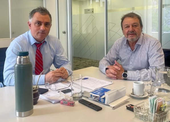Sebastián Pareja y Roberto Costa