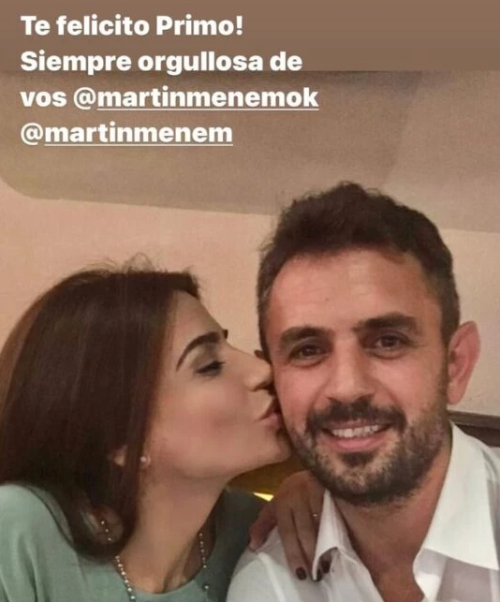 La prima Zulemita con el primo Martín - El Disenso