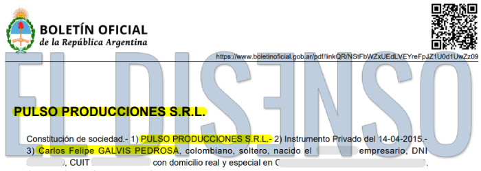 Pulso Producciones de un empleado de Tiempo Beta - El Disenso