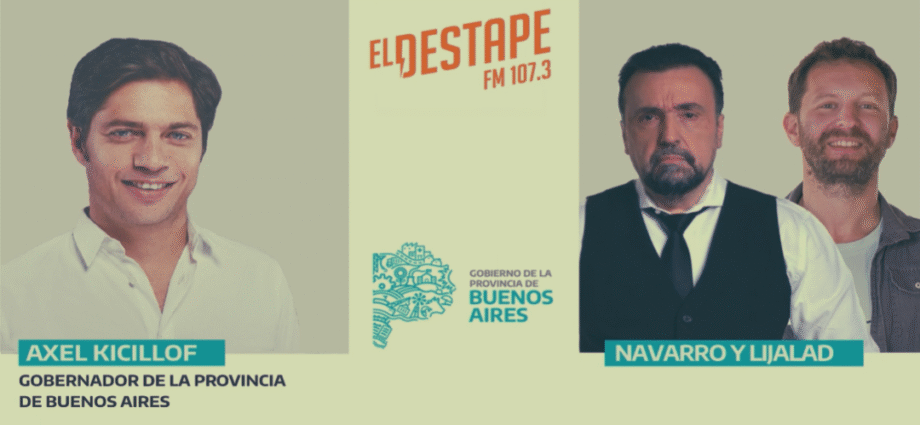 Kicillof adjudicó $2.490 millones a El Destape de Roberto Navarro