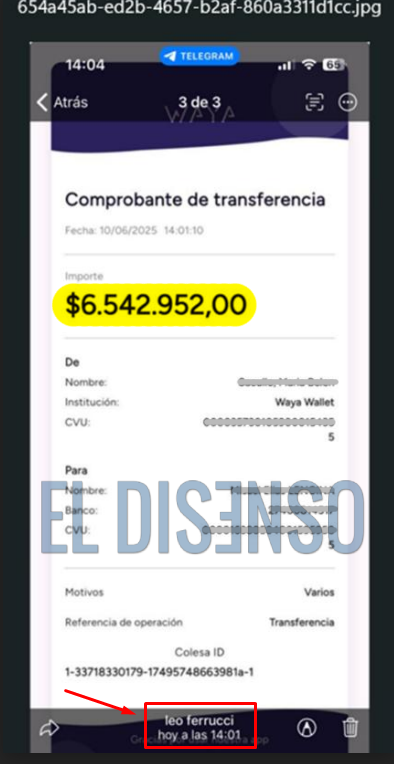 Transferencia WAYA - El Disenso