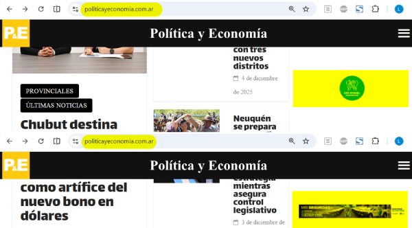 Los intendentes que encabezan el ranking de Buttie pautan en su web