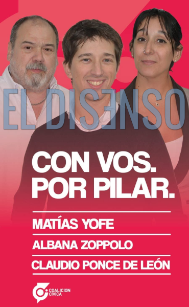 Ponce de León fue precandidato en Pilar
