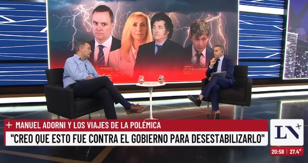 Adorni en La Cornisa - El Disenso