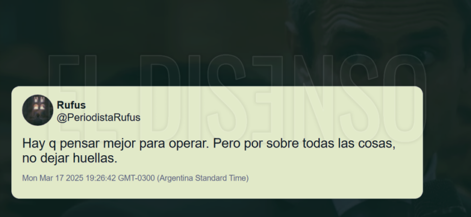 La diputada Pagano denunció a los operadores de la cuenta Periodista Rufus