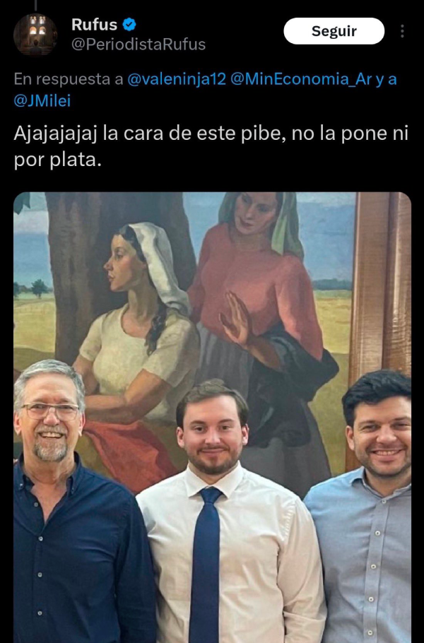 Post burlándose del Licenciado Felipe Nuñez