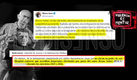 El Hospital Garrahan niega donaciones de Bruno Solari