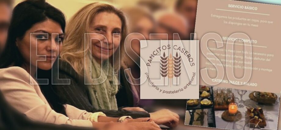Foto de Karina Milei junto a María Belen Agudiez en una reunión en Casa Rosada